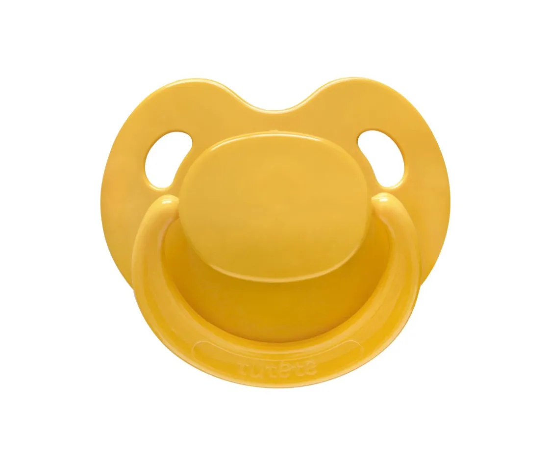 Tutete Retro Chupete Retro Nordic Mostaza^ Chupetes Con Diseños