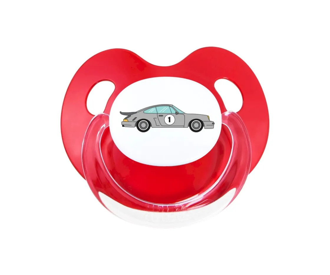 Tutete Retro Chupete Retro Rojo Bólido