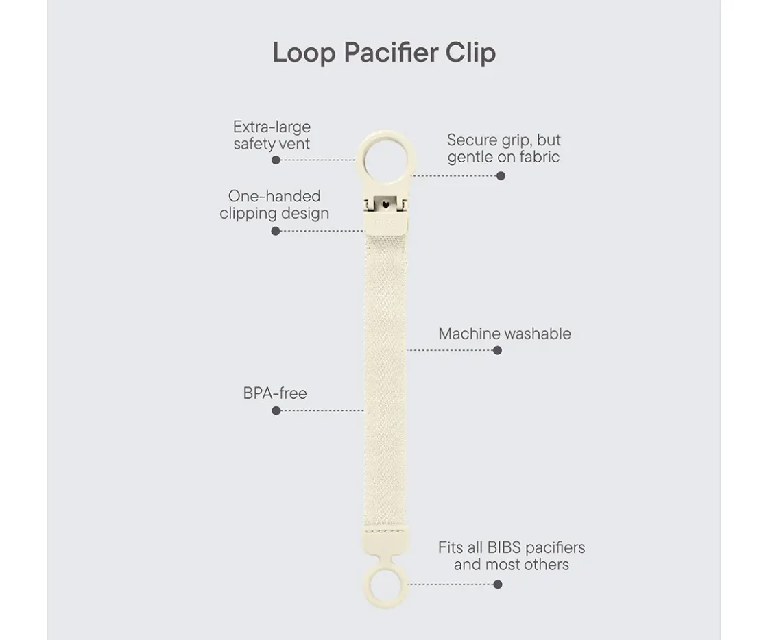 BIBS Chupetero Loop Cip Petrol^ Chupeteros