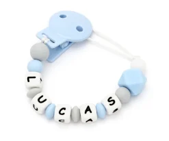 Tutete Chupetero Silicona Personalizado NEW Sweet Blue^ Chupeteros