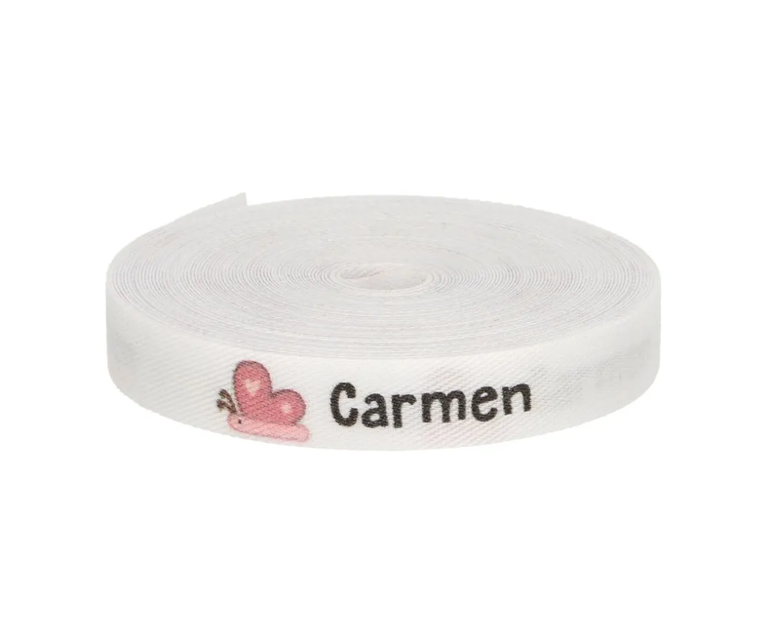 Tutete Cinta Marca Prendas Personalizada Mariposa