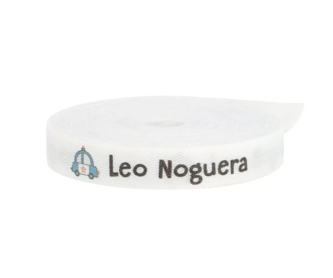 Tutete Cinta Marca Prendas Personalizada Coche Policía