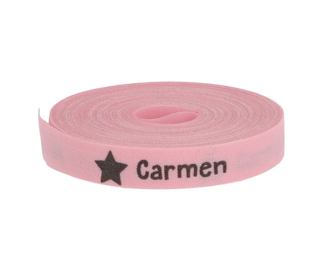 Tutete Cinta Marca Prendas Personalizada Estrella Ref.02^ Cintas Marca Prendas