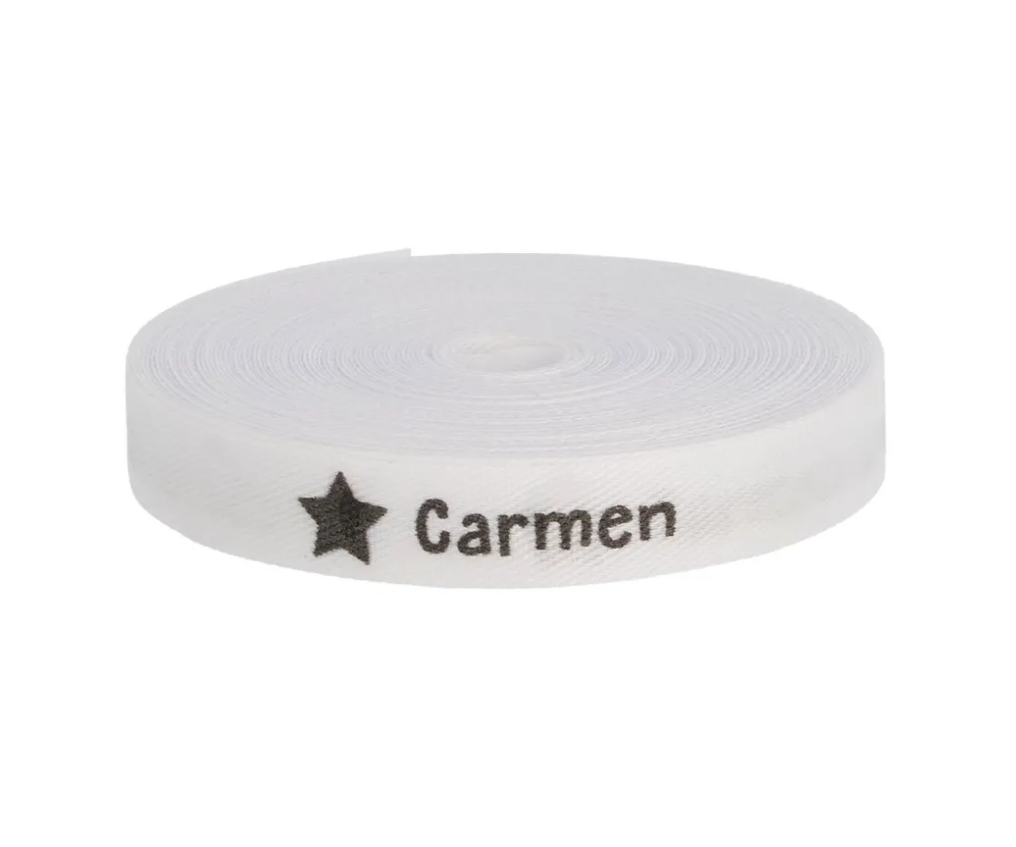 Tutete Cinta Marca Prendas Personalizada Estrella Ref.02^ Cintas Marca Prendas