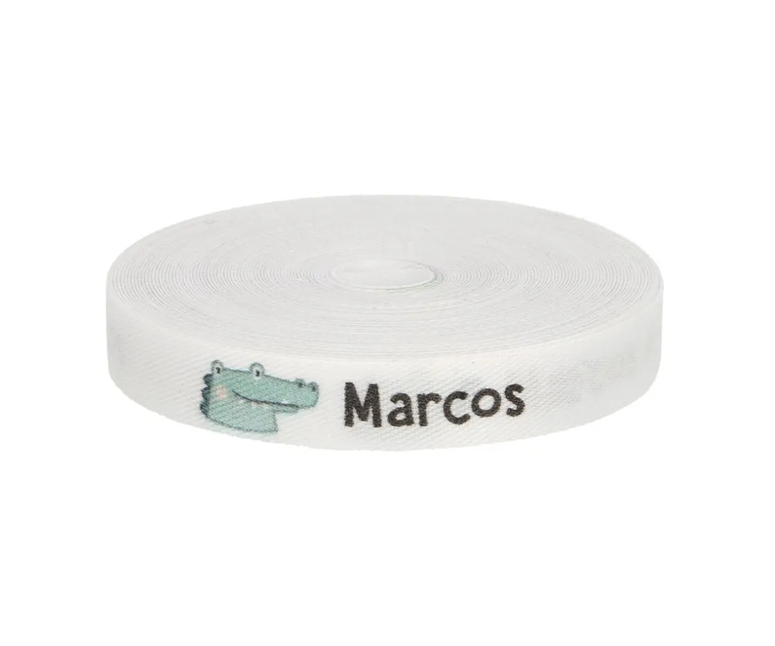 Tutete Cinta Marca Prendas Personalizada Cocodrilo