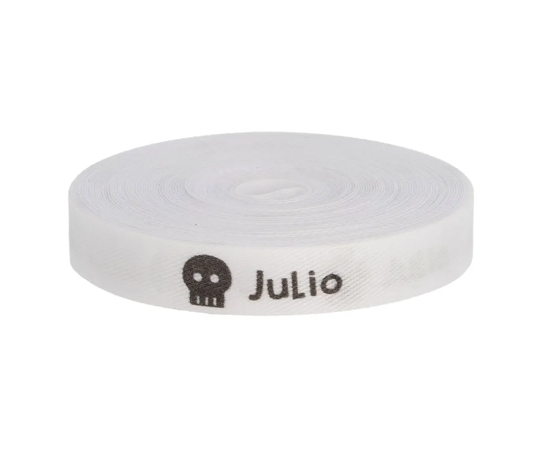 Tutete Cinta Marca Prendas Personalizada Calavera Ref.75^ Cintas Marca Prendas