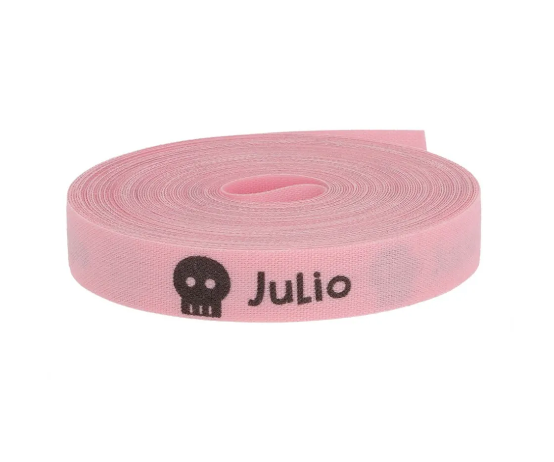 Tutete Cinta Marca Prendas Personalizada Calavera Ref.75^ Cintas Marca Prendas