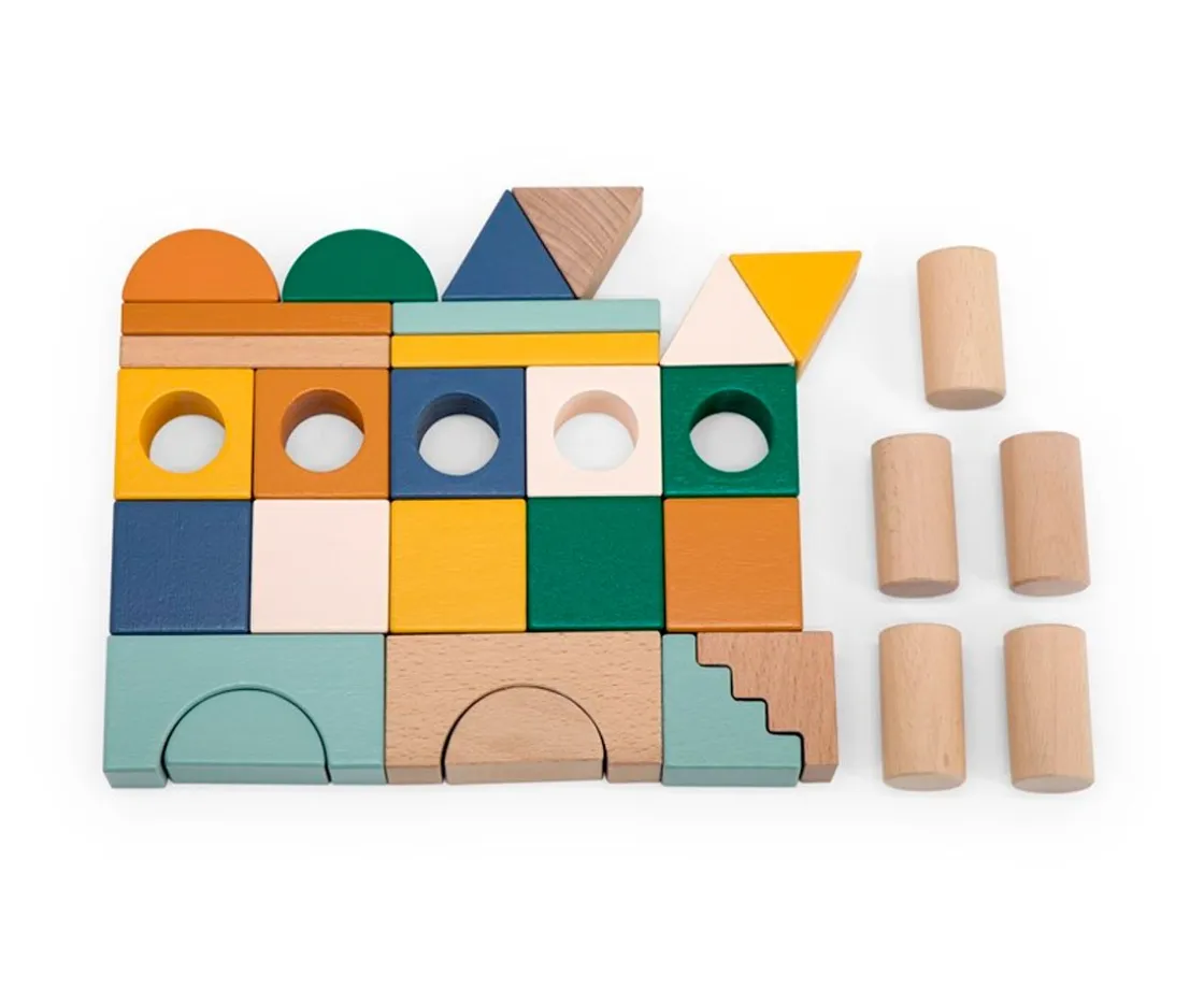 Niños Trixie Ciudad de Bloques de Constucción