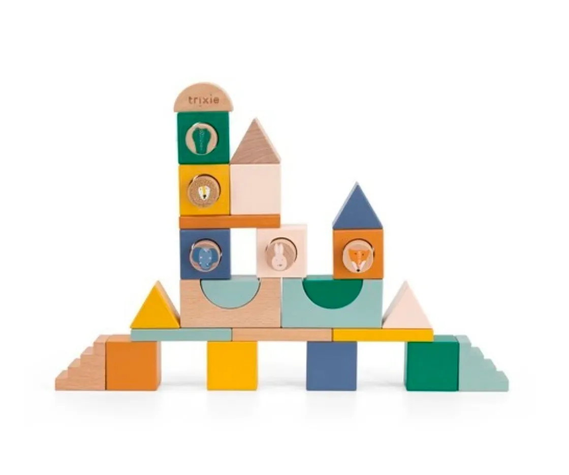 Niños Trixie Ciudad de Bloques de Constucción