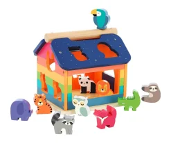 Vilac Clasificador Animales Arcoíris^Niños Juguetes Para Niños De Un Año