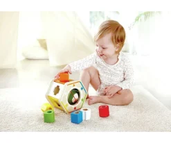 Hape Clasificador de Formas Wooden Wonder^Niños Juguetes Para Niños De 18 Meses