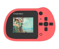 Niños Kidywolf Cámara Digital Impermeable para Niños Kidycam Rosa