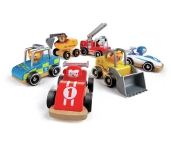 Niños Hape Coche de Carreras Camión de Bomberos