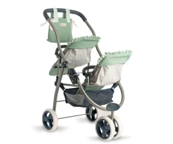 Así Coche Gemelar Cloe^Niños Carritos Muñecas