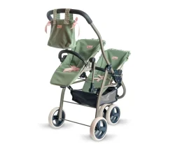 Así Coche Gemelar Cloe^Niños Carritos Muñecas