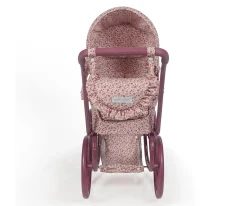 Niños Pasito a Pasito Cochecito Cuco Ruedas Grandes Cherry Flores para Muñecas