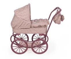Niños Pasito a Pasito Cochecito Cuco Ruedas Grandes Cherry Flores para Muñecas