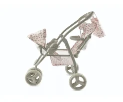 Niños La nina Cochecito Gemelar para Muñecas Amanda