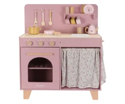 Little Dutch Cocina de Madera Rosa FSC^Niños Cocinitas De Juguete