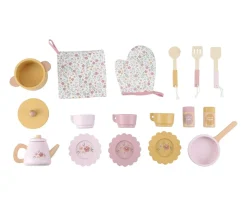 Little Dutch Cocina de Madera Rosa FSC^Niños Cocinitas De Juguete