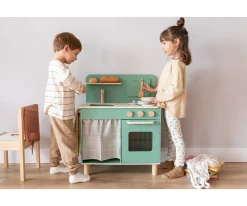 Niños Bubblat Kids Cocina de Madera Sweden Vintage con Accesorios