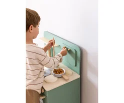 Niños Bubblat Kids Cocina de Madera Sweden Vintage con Accesorios