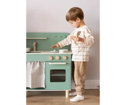 Niños Bubblat Kids Cocina de Madera Sweden Vintage con Accesorios