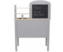 JaBaDaBaDo AB Cocina Gris con Olla y Sartén^Niños Cocinitas De Juguete