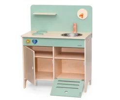 Niños Trixie Cocina Madera Verde Pastel