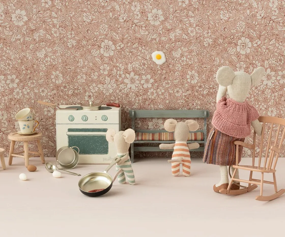 Maileg Cocina Mini Nuevo^Niños Casa De Muñecas De Madera