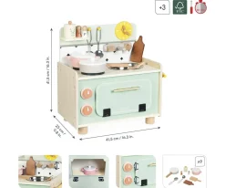 Niños Janod Cocina Pequeña Abuelita Alegre