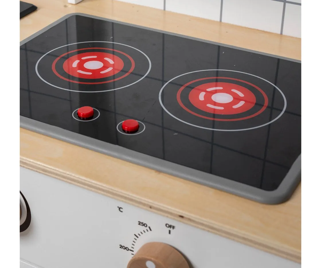 Niños mamamemo Cocina Play con Placa Eléctrica