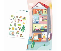 Niños Djeco Cofre Multiactividad Los animales y su Casa