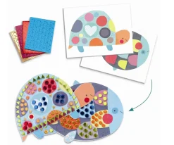 Niños Djeco Cofre Multiactividad Los animales y su Casa