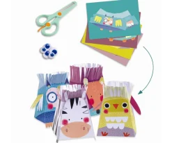 Niños Djeco Cofre Multiactividad Los animales y su Casa