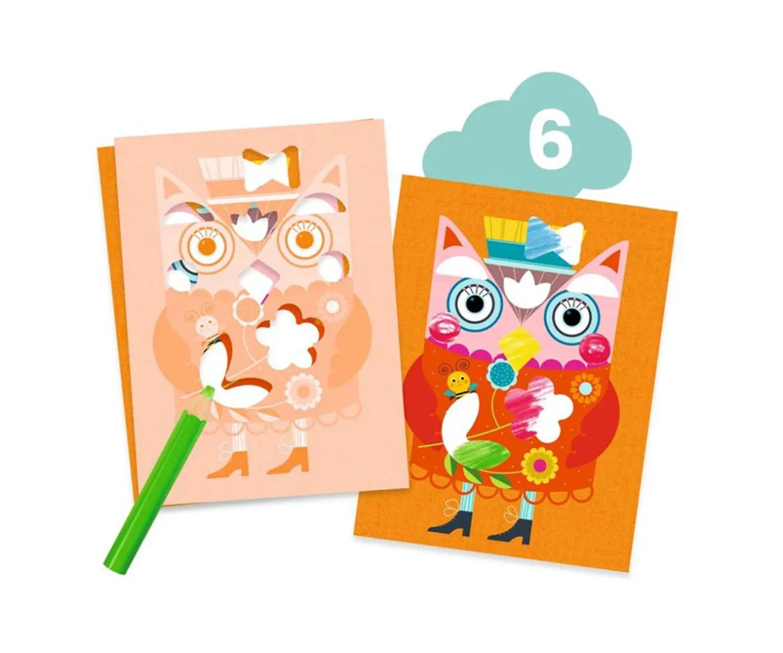 Niños Djeco Cofre Multiactividades EL Gato y Sus Amigos