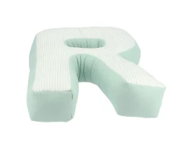 Cristina de Jos'h Cojín con la Inicial Algodón Dorset Verde^ Cojines Infantiles