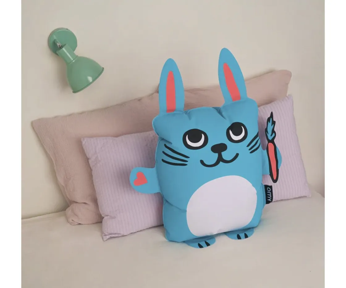 Omy Cojín Hinchable Bunny^ Cojines Infantiles
