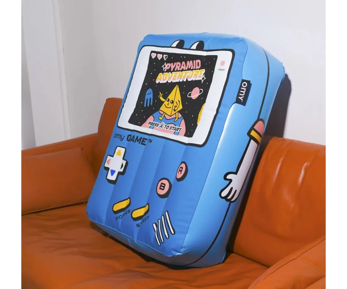 Omy Cojín Hinchable Video Game^ Cojines Infantiles