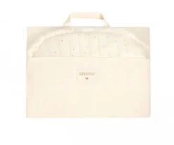 Nobodinoz Cojín para Trona Growing Green Honey Sweet Dots Natural