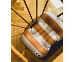 Noui Noui Cojín Reductor para Silla Stripes Nude Mustard^ Tronas Bebé