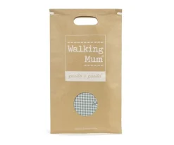 Walking Mum Colchoneta Silla de Paseo I Love Vichy Green^Niños Accesorios Carrito Bebé