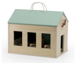 Niños Trixie Colegio Madera Animales