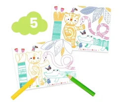 Niños Djeco Collage El Ratón y sus Amigos