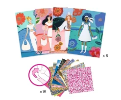 Djeco Collage Moda WAX^Niños Manualidades Para Niños