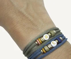 Emolo Collar-Pulsera Dué Azul Marino