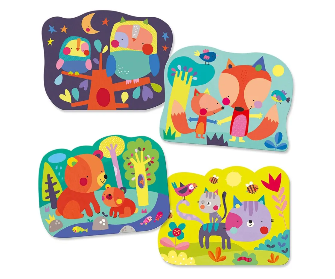 Niños Djeco Colorea Mágico Escondido en el Bosque