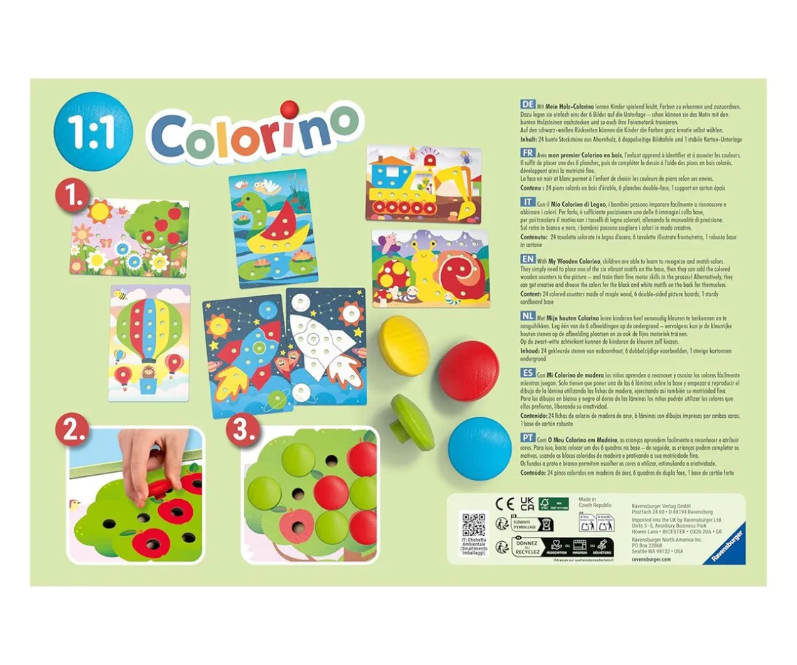 Niños Ravensburger Colorino Aprende Los Colores