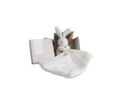 Doudou et Compagnie Conejito Blanco en Cajita Floral Personalizable^Niños Peluches