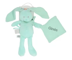 Baby Nat Conejito con Doudou Diabolo Mint Personalizable